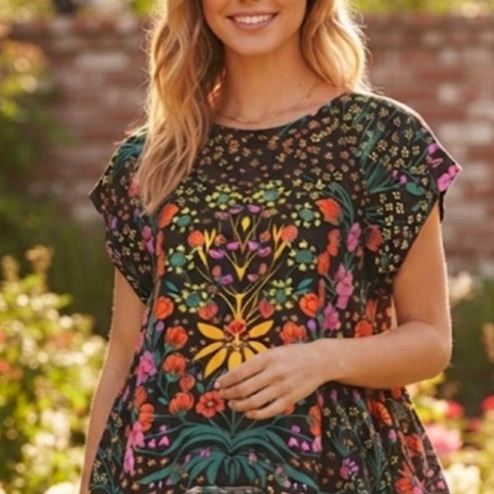 Free People ‘Strawberry Fields’ Blouse